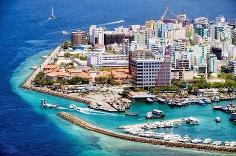 aerial view of male city