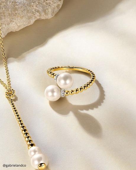toi et moi rings ring with two pearls