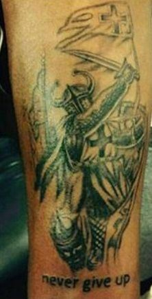 All 8 Hardik Pandya Tattoos With Deep Meaning 15 Hardik Pandya ‘Never Give Up’ Tattoo (Inner Side of His Right Arm)