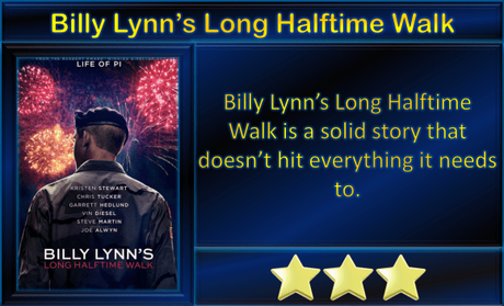 Billy Lynn’s Long Halftime Walk (2016) Movie Review