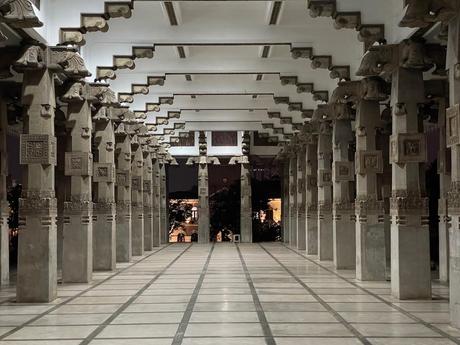 inside the main hall of the independence monument in independence square colombo