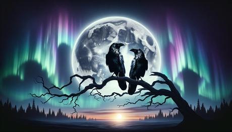 ravens as mystical messengers
