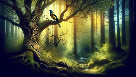 yellow and black bird symbolism