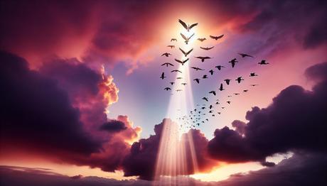 What Birds Flying in a V Really Mean: 5 Spiritual Message From Above 27 birds symbolize spiritual freedom
