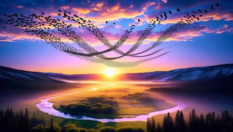 What Birds Flying in a V Really Mean: 5 Spiritual Message From Above 28 symbolism of birds formation