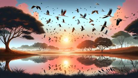 What Does It Spiritually Mean When a Lot of Birds Are Flying Everywhere? 4 flocks of birds soaring