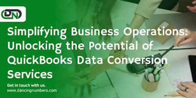 Quickbooks data conversion services