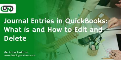 Journal Entries in QuickBooks