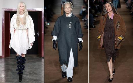 Finally some age diversity on the catwalk – but will it last?