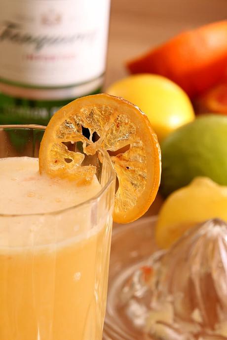 Sweet Citrus Fizz Cocktail