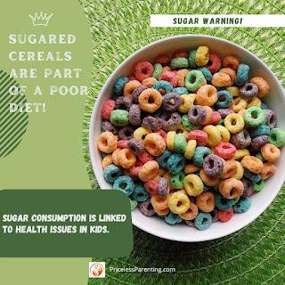 Sugared Cereal Is Not Healthy For Kids