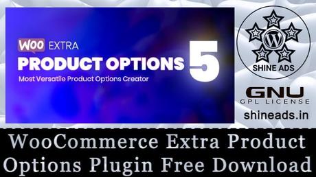 WooCommerce Extra Product Options Plugin Free Download