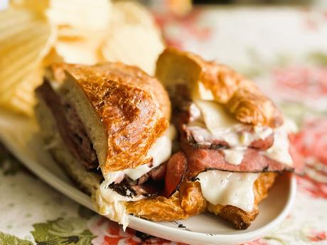 Croissant Reuben Sandwich