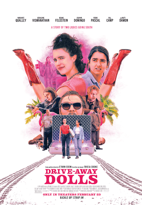 Discover the captivating story of Drive-Away Dolls, a road trip movie starring Margaret Qualley and Beanie Feldstein.