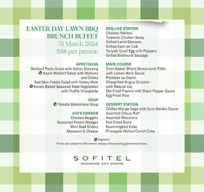 Celebrate Easter 🐰 with a BBQ Pool Party and Lavish Buffet Spread with Sofitel Singapore City Centre