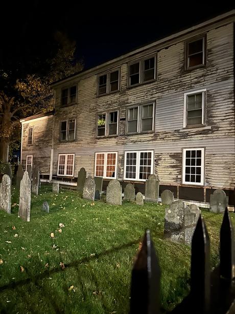 Ghost tour in Salem Massachusetts 