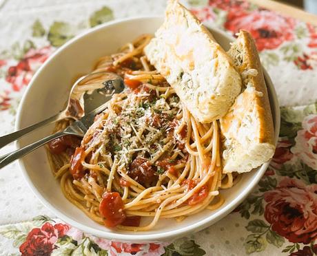 One Pan Spaghetti