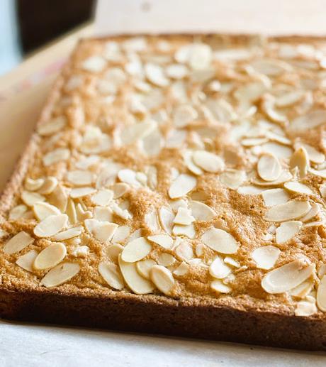 Almond Frangipane Blondies