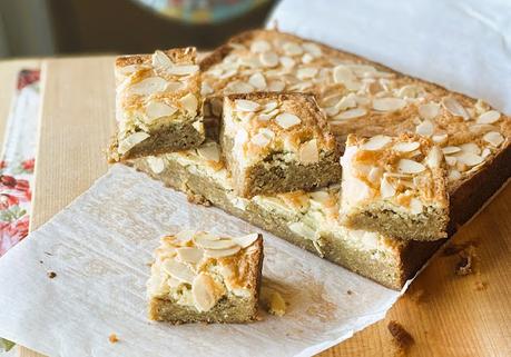 Almond Frangipane Blondies