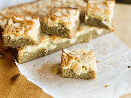 Almond Frangipane Blondies