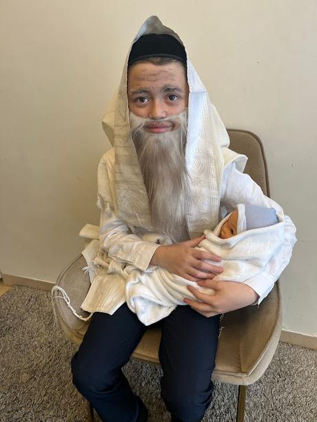 Purim costume of the year!