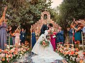 Modern Fall Wedding Athens with Peach Hues Katerina Christos