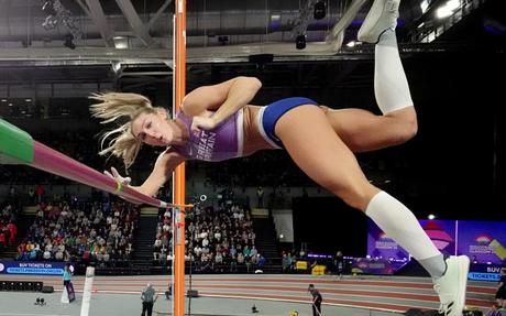Almost cutting off my finger is all part of the chaos – pole vault champion Molly Caudery