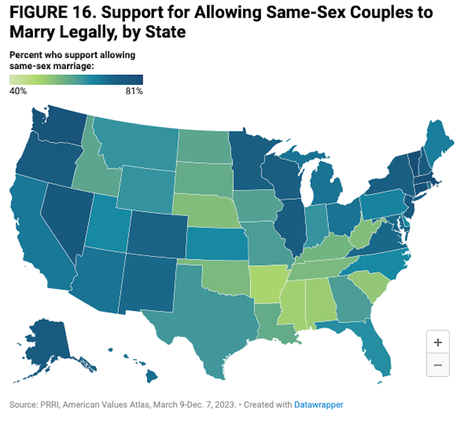 Poll Shows Support For The LGBT Community