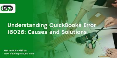 Quickbooks Error 16026