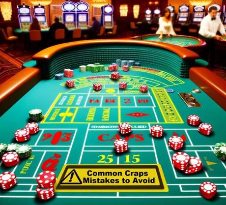 Ten of The Most Common Craps Mistakes to Avoid