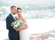 Beautiful Classic White Lush Green Wedding Sissy Kostas