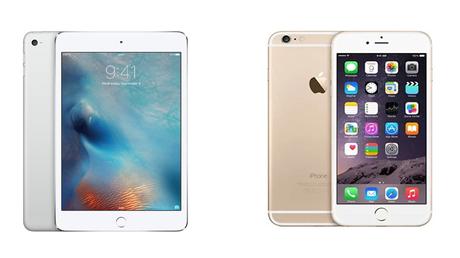 Apple iPad Mini 4 iPhone 6 Plus