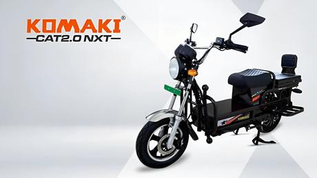 Komaki Cat 2.0 NXT Electric Moped Launched India