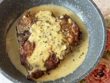 Pork Chops with Dijon Cream Sauce