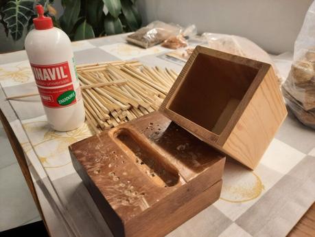 From penholder to DIY scissor holder How we repurposed bamboo chopsticks and a penholder into a handy scissor holder