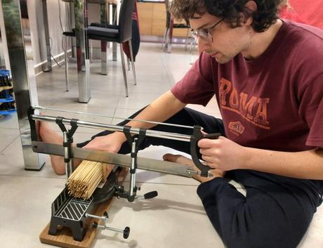 From penholder to DIY scissor holder How we repurposed bamboo chopsticks and a penholder into a handy scissor holder