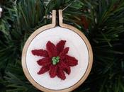 Ideas Embroidered Christmas Tree Ornaments