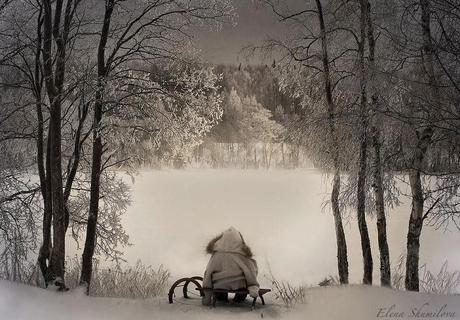 Russian Mother's Magical Pictures of Her Two Kids With Animals