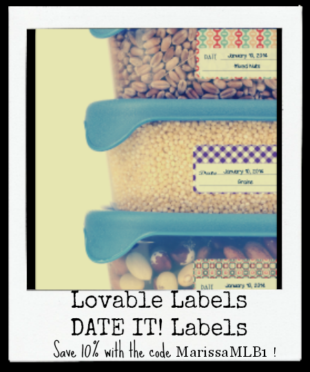 Keep your refrigerator and pantry organized with Date It! Labels from Lovable Labels