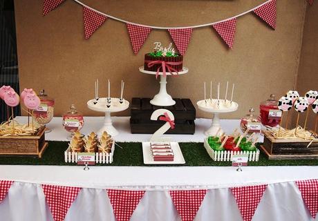 Super cute Farm Yard Party by Utterly Organised Events