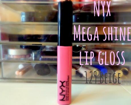 NYX Mega Shine Lip Gloss 'Beige'
