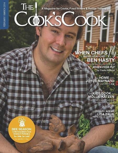 The cover of the first issue of The Cook's Cook, due in February 2014.