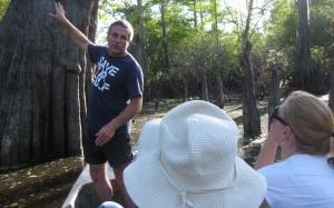  Dean Wilson gives a tour of the Atchafalaya. Photo: Dean Wilson 