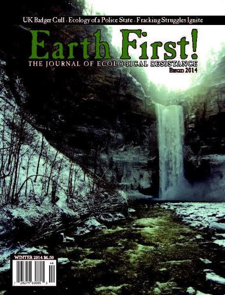 Cover of Earth First! Journal, Vol. 34, Issue 1, Brigid/Winter 2014