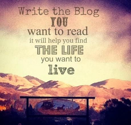 Introduction to ... Write the Blog You Want to Read ...