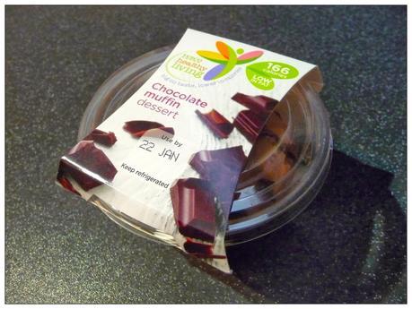 Tesco Healthy Living Chocolate Muffin Dessert