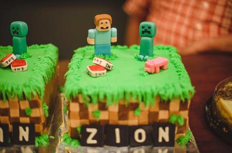 A Minecraft Birthday! {Why Do They Have To Grow Up!}
