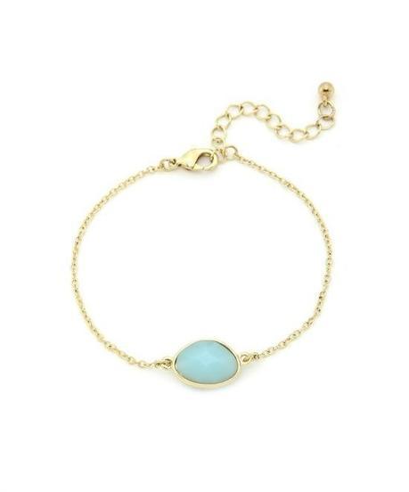 light blue bracelet