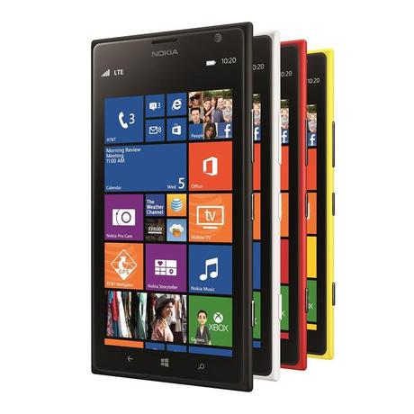 Nokia Lumia 1520 boasts an impressive 6in screen.