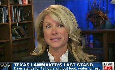 Facebook User Issues Death Threat to Wendy Davis: Continuing Questions about Experience of Women Online